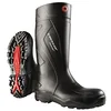 Image de DUNLOP Purofort+ Bottes de sécurité hommes et femmes - Bottes de travail embout en acier   Imperméable & Antiderápant   Léger -Résistant aux produits chimiques - Isolé - Noir   Pointures 43 en occasion ou reconditionné