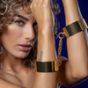 Image de Menottes en métal Slave Wrist Taboom Dorées