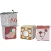 Image de Lot De 4 Cubes Doux - Flowers Et Butterflies