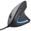 Image de Trust Verto Souris Ergonomique Verticale, Souris Filaire, 1000-1600 DPI, 6 Boutons, LED, Prévention Syndrome de la Souris et Epicondylite, pour Droitier, PC, Ordinateur, Portable, Mac - Noir en occasion ou reconditionné