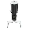 Image de Micro de streaming USB 4-en-1 GXT 258W Fyru pour PS5 Blanc et noir