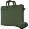 Image de Trust Bologna Sac pour Ordinateur Portable et Souris, Sac Mince pour Ordinateur Portable Jusqu'à 16 Pouces, Souris sans Fil Silencieuse avec Conception Durable, 800-1600 DPI, pour PC en occasion ou reconditionné