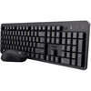 Image de Kit clavier souris Bluetooth ODY II allemand QWERTZ avec pavé numérique noir