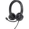 Image de Ayda - Micro-casque - sur-oreille - filaire - jack 3,5mm - noir