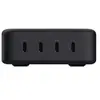 Image de Maxo - Adaptateur secteur - GaN - 240 watt - 5 A - Power Delivery 3.0 + PPS - 4 connecteurs de sortie (USB-C) - noir