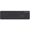 Image de Vaiya Clavier sans Fil Bluetooth + 2.4Ghz AZERTY Français Rechargeable, 55% Plastique Recyclé, Windows iOS macOS Android