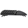 Image de Keyra - Clavier - full size - sans fil - 2.4 GHz, Bluetooth - AZERTY - Français - noir - boîte