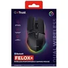 Image de GXT 122 Felox+ - Souris - optique - 6 boutons - sans fil, filaire - Bluetooth, 2.4 GHz - récepteur sans fil USB - noir