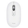 Image de Seron - Souris - droitiers et gauchers - optique - 7 boutons - sans fil - 2.4 GHz, Bluetooth - récepteur sans fil USB-C - blanc - boîte de suspension