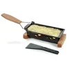 Image de Boska Partyclette® ToGo Oslo/Set à raclette/Pratique à apporter/Spatule compris/Noir/Brun / 32,4 x 8,7 x 11,4 cm en occasion ou reconditionné