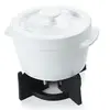 Image de Service à fondue camembert blanc 340033
