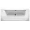 Image de Baignoire acrylique RIHO LIMA-Gris-Sans appui-tête-Gris--