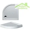 Image de Receveur de douche acrylique quadrant RIHO DAVOS 285 100x100x4,5 cm avec pieds et tablier-Sans siphon--