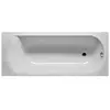 Image de Baignoire acrylique RIHO MIAMI 160x70 cm-Gris-Sans appui-tête-Gris--