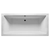 Image de Baignoire acrylique RIHO LUSSO-Gris-Sans appui-tête-Gris--