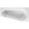Image de Baignoire d'angle acrylique RIHO DELTA 160x80 cm-Noir-Sans appui-tête-Gauche-Sans tablier-Noir--