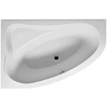 Image de Baignoire acrylique RIHO d'angle ARYL 170x110 cm-Gris-Sans appui-tête-Droite-Sans tablier-Gris--