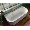 Image de Baignoire murale en solid surface RIHO VALOR Back2Wall 180x80x56 cm