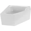 Image de Baignoire d'angle acrylique RIHO AUSTIN Plug&Play 145x145cm