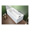 Image de Baignoire RIHO RETHINK CUBIC Plug&Play 190x80 cm-Blanc-Droite-Blanc--
