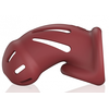 Image de Cage de chasteté ManCage Modèle 28 - 9.5 x 3.5cm Rouge