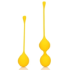Image de Boules de Kegel en silicone Balls Training Jaunes