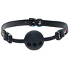 Image de Bâillon-Boule Venise 41mm Noir