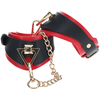 Image de Menottes de Poignets Milan Noir et Rouge