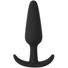 Image de Plug en silicone Slim Butt 7.5 x 2cm Noir