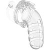 Image de Cage de chasteté avec Plug ManCage Modèle 12 13 x 4.5 cm Transparente