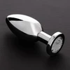 Image de Plug bijou anal Butty L 9 x 3.8cm Transparent