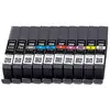 Image de PFI-MBK/PBK/CO/GY/R/C/M/Y/PC/PM 10 Ink Cartridge Multipack - Pack de 10 - 14.4 ml - noir mat, photo magenta, rouge, jaune, magenta, photo noire,