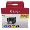 Image de PGI-2500 BK/C/M/Y Multipack - Pack de 4 - noir, jaune, cyan, magenta - original - réservoir d'encre - pour MAXIFY iB4050, iB4150, MB5150, MB5155,
