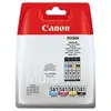 Image de CLI-581 BK/C/M/Y Multi Pack - Pack de 4 - 5.6 ml - noir, jaune, cyan, magenta - original - boîte - réservoir d'encre - pour PIXMA TS6251, TS6350,