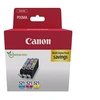 Image de CLI-521 C/M/Y Multi pack - Pack de 3 - 9 ml - jaune, cyan, magenta - original - boîte - réservoir d'encre - pour PIXMA iP3600, iP4700, MP540, MP550,