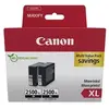 Image de PGI-2500XL BK Twin Pack - Pack de 2 - 70.9 ml - XL - noir - original - réservoir d'encre - pour MAXIFY iB4050, iB4150, MB5150, MB5155, MB5350, MB5450