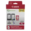 Image de PG-545XL/CL-546XL Photo Paper Value Pack - Pack de 2 - à rendement élevé - noir, couleur (cyan, magenta, jaune) - original - boîte de suspension -