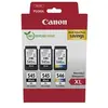 Image de PG-545XL x2 /CL-546XL Multi Pack - Pack de 3 - à rendement élevé - noir, couleur (cyan, magenta, jaune) - original - boîte de suspension - cartouche