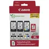 Image de PG-545 XL/CL-546XL Photo Value Pack - Pack de 3 - noir, couleur (cyan, magenta, jaune) - original - jeu de papier / cartouche d'encre - pour P/N: