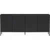 Image de Commode Woood New Gravure Noir 85x200x44 cm 373471-Z