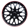 Image de enjoliveurs Missouri 14 pouces ABS noir / rouge lot de 4