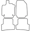 Image de Tapis De Sol Adaptés À La Renault Clio D 2012- Autostyle Tmre552 Renault