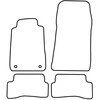 Image de Tapis De Sol Adaptés Aux Mercedes Clk W208 (1997-2002) Autostyle Tmme542 Mercedes-Benz