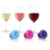 Image de Lot de 3 bouchons colorés pour pompe à vin