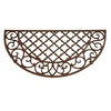 Image de Paillasson tapis fonte demi-lune - 67 x 34 cm