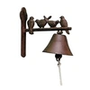 Image de Cloche de jardin en fonte 4 oiseaux