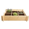 Image de Carré potager en bois 1 mètre