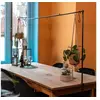 Image de Tige de table décorative avec pince noir 441011