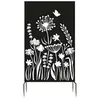 Image de Esschert's Garden - Brise vue treillis en fer Motif floral