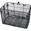 Image de panier Catania à vélo pliable acier noir 15 litres